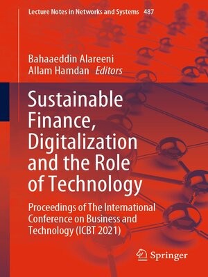 cover image of Sustainable Finance, Digitalization and the Role of Technology